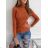 Rollkragenpullover Langarm Damen Übergröße (XL/2XL ONE SIZE) ITALIAN FASHION IMWE232980