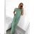 Damen-Sommerkleid mit kurzen Ärmeln und Fransen im Carmen-Stil (M/L, XL/2XL, Einheitsgröße) ITALIAN FASHION IMB23B202