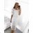 Kurzärmliges Sommerkleid für Damen (S / M ONE SIZE) ITALIAN FASHION IMWB22017