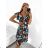Kurzärmliges Sommerkleid für Damen (Einheitsgröße S/M) ITALIAN FASHION IMM23M20814