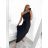 Langes, formelles, elegantes, ärmelloses Satin-Plisseekleid für Damen (Einheitsgröße S/M) ITALIAN FASHION IMM23M5790