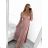 Langes ärmelloses Abendkleid für Damen (S/M/L EINHEITSGRÖSSE) ITALIAN FASHION IMS235192