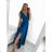 Langes ärmelloses Abendkleid für Damen (S/M/L EINHEITSGRÖSSE) ITALIAN FASHION IMS235192