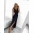 Langes ärmelloses Abendkleid für Damen (S/M/L EINHEITSGRÖSSE) ITALIAN FASHION IMS235192