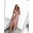 Langes ärmelloses Abendkleid für Damen (S/M/L EINHEITSGRÖSSE) ITALIAN FASHION IMS235192