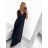 Langes ärmelloses Abendkleid für Damen (S/M/L EINHEITSGRÖSSE) ITALIAN FASHION IMS235192