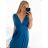 Langes ärmelloses Abendkleid für Damen (S/M/L EINHEITSGRÖSSE) ITALIAN FASHION IMS235192