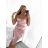 Elegantes Damen-Partykleid mit langen Ärmeln (S/M ONE SIZE) ITALIAN FASHION IM322282 -   beige -   S / M