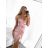 Elegantes Damen-Partykleid mit langen Ärmeln (S/M ONE SIZE) ITALIAN FASHION IM322282