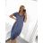 Kleid Oversize Kurzarm Damen (4XL/5XL ONE SIZE) ITALSKÁ MÓDA IM422026