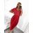 Kleid Oversize Kurzarm Damen (4XL/5XL ONE SIZE) ITALSKÁ MÓDA IM422026 -   žlutá -   2XL/3XL