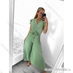 Langer, eleganter Kurzarm-Overall für Damen (S/M EINHEITSGRÖSSE) ITALIAN FASHION IMWCC232642