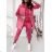 Set lange Jogginghosen und langärmliges Sweatshirt für Frauen (UNI S / L) TURKISH FASHION IMK20148