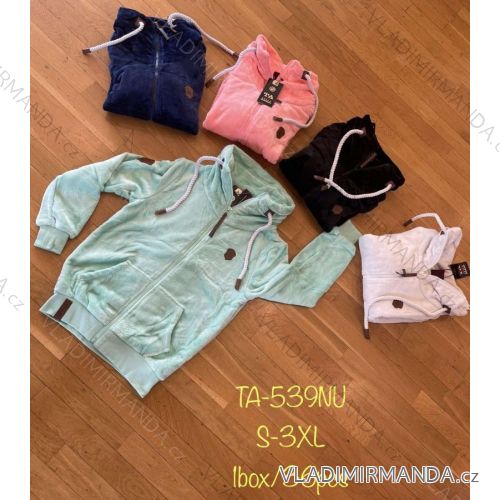 Langarm-Kapuzenpullover mit Reißverschluss für Damen (S-3XL) TA FASHION TAF23TA-539NU