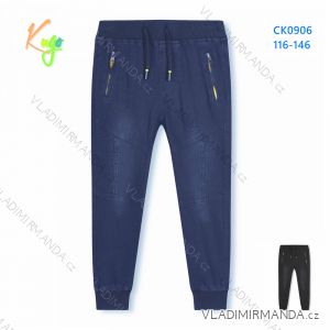 Jogginghose schwach lang Kinder Jungen (116-146) KUGO MT0562