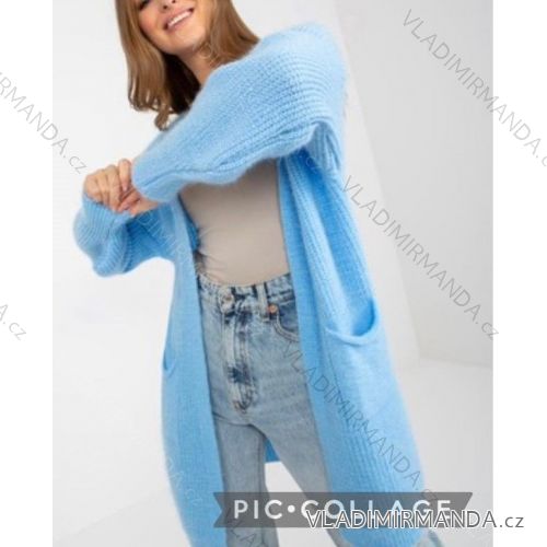 Strickjacke mit langen Ärmeln für Damen (Einheitsgröße S/M) ITALIAN FASHION IMWAA223636