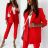 Elegantes Set aus Blazer und Hose für Damen (Einheitsgröße S/M) ITALIAN FASHION IMD23348 schwarz S/M