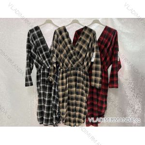 Tunika / Bluse Langarm Damen Oversized (3XL / 4XL ONE SIZE) ITALIAN FASHION IMWQ2191650