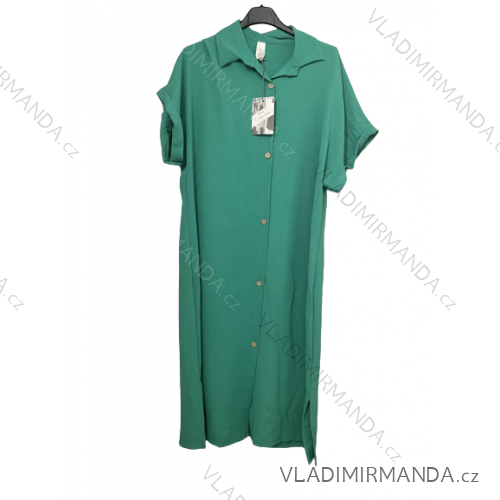 Kurzarm-Hemdkleid für Damen (L/XL EINHEITSGRÖSSE) ITALIAN FASHION IM523ELGIO