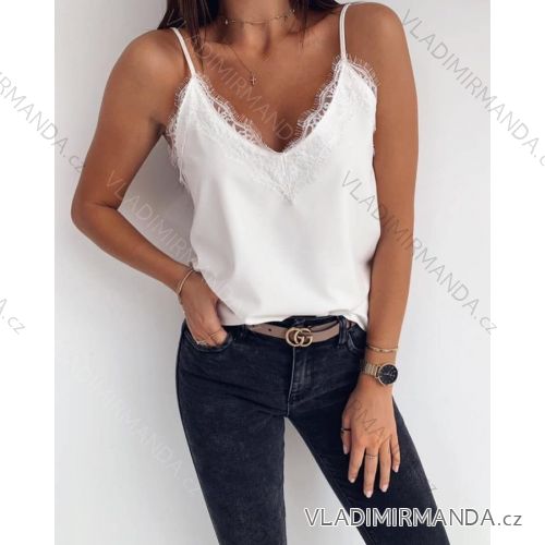 Sommersatin-Unterhemd (uni s / m) ITALIAN MODE IM919687 S/M lila