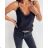 Sommersatin-Unterhemd (uni s / m) ITALIAN MODE IM919687 S/M lila