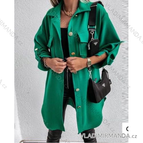 Langärmliger Damenmantel (S/M EINHEITSGRÖSSE) ITALIAN FASHION IMWE233027