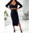 Strickpullover-Set für Damen (Einheitsgröße S/M) ITALIAN FASHION IMWE223972