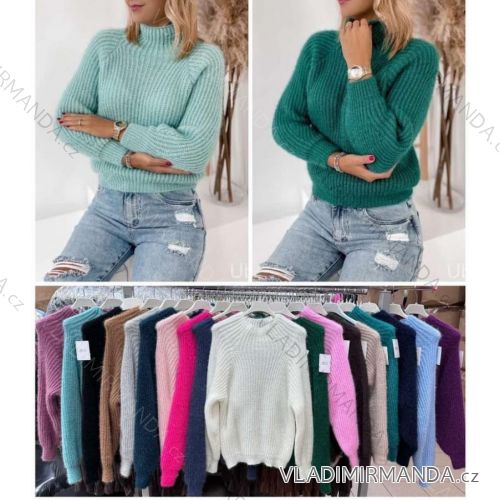Damen-Langarmpullover (S/M EINHEITSGRÖSSE) ITALIAN FASHION IMWKK233151