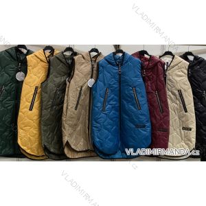 Ärmellose Jacke, kurze Ärmel (uni sl) ITALIAN Fashion IMC17325