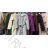 Damen-Button-Down-Hemdjacke mit Knöpfen (S / M ONE SIZE) ITALIAN FASHION IMWD217059