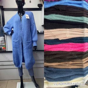 Damen-Strickjacke mit langen Ärmeln (Einheitsgröße S/M) ITALIAN FASHION IMWKK232891