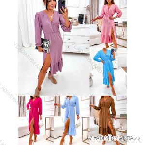 Sommerkleid Carmen aus Musselin für Damen (Einheitsgröße S/M) ITALIAN FASHION IMWE231506