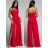 Langer, eleganter trägerloser Overall für Damen (Einheitsgröße S/M) ITALIAN FASHION IMWKK23919/DUR