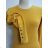 Dünner gestrickter Langarmpullover für Damen (S/M EINHEITSGRÖSSE) ITALIAN FASHION IMM23M5991