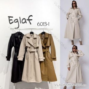 Kabát trenčkot dámský (S/M ONE SIZE) ITALSKÁ MÓDA IMM231873