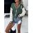 Langärmliger Damenpullover mit Knöpfen (S/M EINHEITSGRÖSSE) ITALIAN FASHION IMM23603