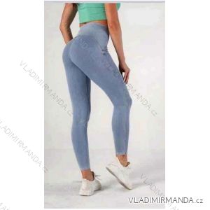 Lange Jeans-Leggings für Damen (Einheitsgröße S/M) ITALIAN FASHION IMM23M533