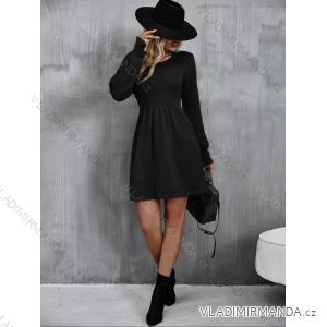Warmes Langarm-Strickkleid für Damen (Einheitsgröße S/M) ITALIAN FASHION IMD221070