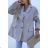 Kurzer Fleecemantel für Damen (S/M EINHEITSGRÖSSE) ITALIAN FASHION IMWB23509