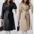 Langer Ledermantel für Damen (Einheitsgröße S/M) ITALIAN FASHION IMWB23536