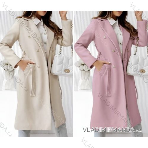 Flauschiger Damenmantel (S/M EINHEITSGRÖSSE) ITALIAN FASHION IMWB23539