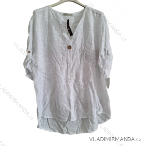 Damen Langarmshirt Tunika Oversized (L / XL ONE SIZE) ITALIAN FASHION IMD211065