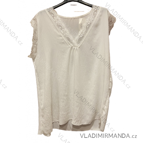 Sommer-Tanktop mit Spitze für Damen (S/M ONE SIZE) ITALIAN FASHION IMWGM23443