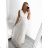 Langes Party-Elegantes Sommerkleid für Damen (Einheitsgröße S/M) ITALIAN FASHION IMPSH233584 Rosa S/M