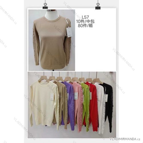 Geripptes Sommerkleid für Damen mit Trägern (S/ML/XL ONE SIZE) MB2123Z220