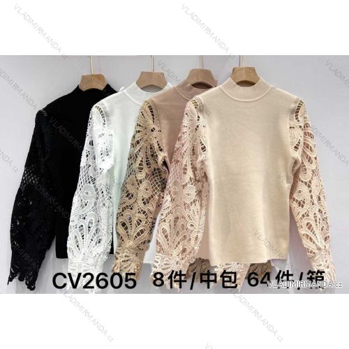 Geripptes Sommerkleid für Damen mit Trägern (S/ML/XL ONE SIZE) MB2123Z220