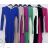 Warmes Langarm-Strickkleid für Damen (Einheitsgröße S/M) ITALIAN FASHION IMD221070