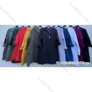 Langarm-Sweatshirt-Kleid für Damen (S/M/L ONE SIZE) ITALIAN FASHION IMD22777