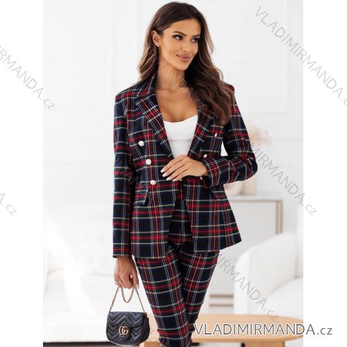 Set lange Jogginghosen und langärmliges Sweatshirt für Frauen (UNI S / L) TURKISH FASHION IMK20148