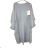 Tunika Oversize Langarm Damen Oversized (2XL / 3XL ONE SIZE) ITALIAN FASHION IM321551 blau 3xl / 4xl